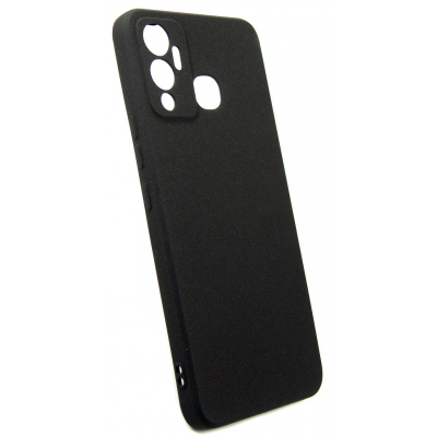 Чохол до мобільного телефона Dengos Carbon Infinix Hot 12 Play (black) (DG-TPU-CRBN-163)