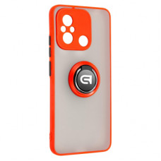 Чохол до мобільного телефона Armorstandart Frosted Matte Ring Xiaomi Redmi 12C Red (ARM68373)