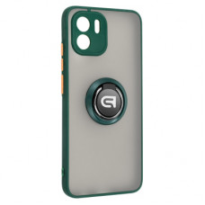 Чохол до мобільного телефона Armorstandart Frosted Matte Ring Xiaomi Redmi A2 Dark Green (ARM68375)