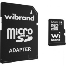 Карта пам'яті Wibrand 32GB microSD class 10 UHS-I U3 (WICDHU3/32GB-A)