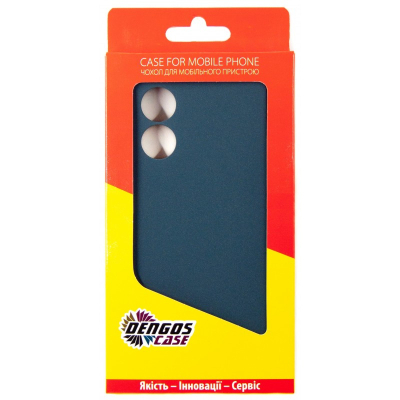 Чохол до мобільного телефона Dengos Carbon Oppo A17 (blue) (DG-TPU-CRBN-160)