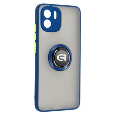 Чохол до мобільного телефона Armorstandart Frosted Matte Ring Xiaomi Redmi A2 Navy Blue (ARM68376)