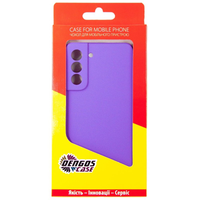 Чохол до мобільного телефона Dengos Carbon Samsung Galaxy S21 FE (purple) (DG-TPU-CRBN-159)