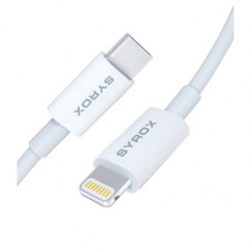Дата кабель USB-С to Lightning 18В 3.0A Syrox (С96)