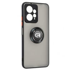 Чохол до мобільного телефона Armorstandart Frosted Matte Ring Xiaomi Redmi Note 12 4G Black (ARM68378)