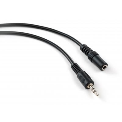 Кабель мультимедійний Jack 3.5mm M/F 1.8 m Vinga (VCPDCJ35MF1.8BK)