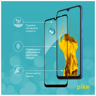 Скло захисне Piko Full Glue Xiaomi Redmi 10A (1283126537820)