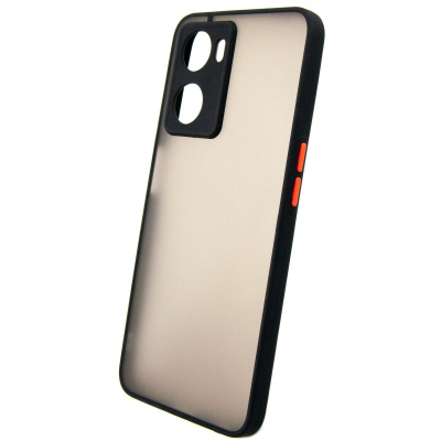 Чохол до мобільного телефона Dengos Matte OPPO A57s (black) (DG-TPU-MATT-117)