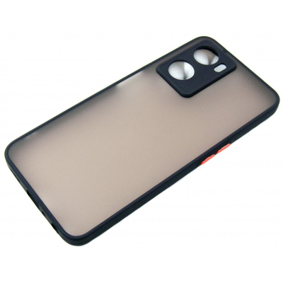 Чохол до мобільного телефона Dengos Matte OPPO A57s (black) (DG-TPU-MATT-117)