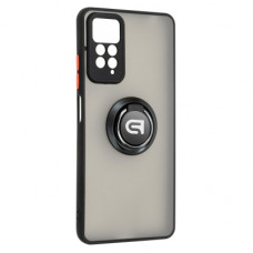 Чохол до мобільного телефона Armorstandart Frosted Matte Ring Xiaomi Redmi Note 12 Pro 4G Black (ARM68382)