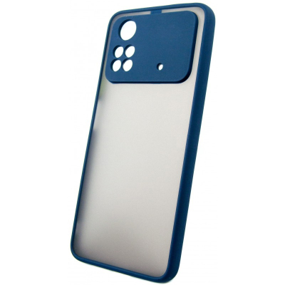 Чохол до мобільного телефона Dengos Matte Poco M4 Pro 4G (blue) (DG-TPU-MATT-116)