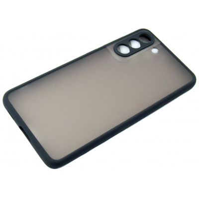 Чохол до мобільного телефона Dengos Matte Samsung Galaxy S21 FE (black) (DG-TPU-MATT-114)