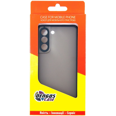 Чохол до мобільного телефона Dengos Matte Samsung Galaxy S21 FE (black) (DG-TPU-MATT-114)