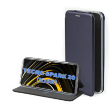 Чохол до мобільного телефона BeCover Exclusive Tecno Spark 20 (KJ5n) Deep Blue (711241)