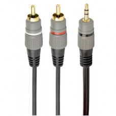 Кабель мультимедійний Jack 3.5mm to 2хRCA 2.5m Cablexpert (CCA-352-2.5M)