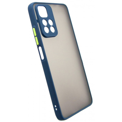 Чохол до мобільного телефона Dengos Matte Xiaomi Redmi Note 11 Pro 5G (blue) (DG-TPU-MATT-115)