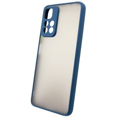 Чохол до мобільного телефона Dengos Matte Xiaomi Redmi Note 11 Pro 5G (blue) (DG-TPU-MATT-115)