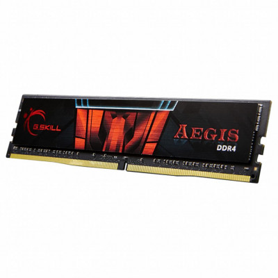 Модуль пам'яті для комп'ютера DDR4 16GB 2666 MHz AEGIS Black G.Skill (F4-2666C19S-16GIS)