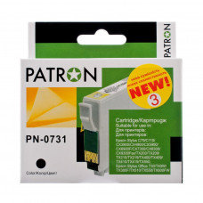 Картридж Patron Epson T0731/T1031/T1051 13 мл, Black (PN-0731)