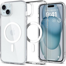 Чохол до мобільного телефона Spigen Apple iPhone 15 Ultra Hybrid MagFit White (ACS06802)