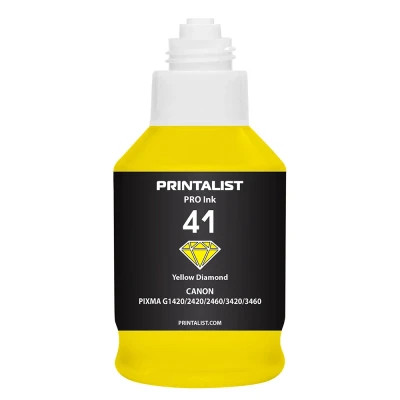 Чорнило Printalist Canon GI-41 для Pixma G2420/3420 190г Yellow (PL41Y)