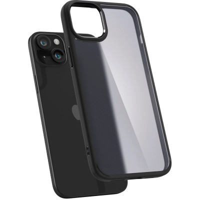 Чохол до мобільного телефона Spigen Apple iPhone 15 Ultra Hybrid Frost Black (ACS06797)