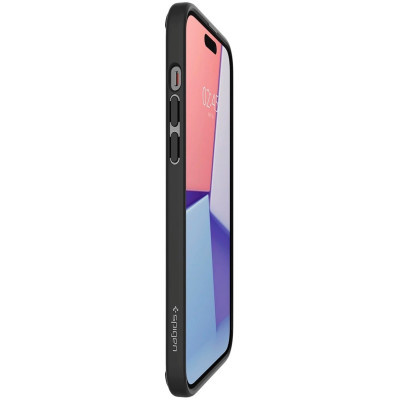 Чохол до мобільного телефона Spigen Apple iPhone 15 Ultra Hybrid Frost Black (ACS06797)