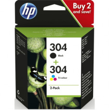 Картридж HP DJ No.304 BK,C,M,Y Multipack (3JB05AE)