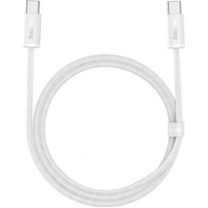 Дата кабель USB-C to USB-C 1.0m 5A White Baseus (CALD000202)