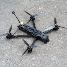 FPV дрон-камікадзе FOXEER RTF_AURA7" BLACK ANALOG ELRS (NO GPS, NO GOPRO MOUNT) (FR1180ASE)