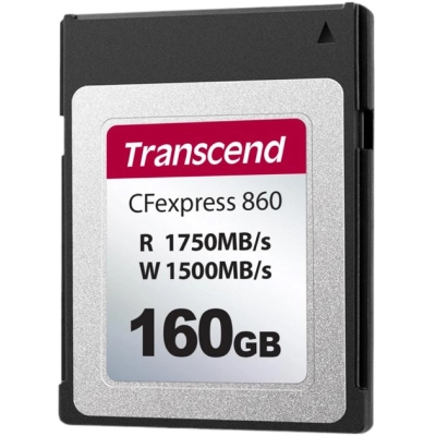 Карта пам'яті Transcend 160GB CFExpress Gen3x2 (TS160GCFE860)