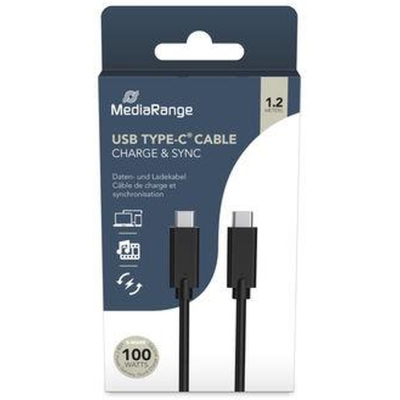 Дата кабель USB-C to USB-C 1.2m 3.1 Mediarange (MRCS214)