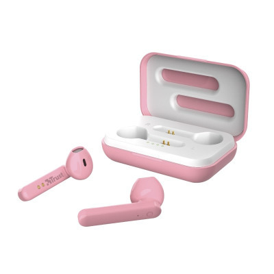 Навушники Trust Primo Touch True Wireless Mic Pink (23782)