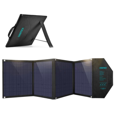 Портативна сонячна панель Choetech 80W (SC007)