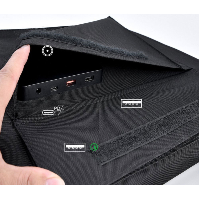 Портативна сонячна панель Choetech 80W (SC007)