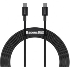 Дата кабель USB-C to USB-C 1.0m 5A Black Baseus (CATYS-B01)
