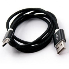 Дата кабель USB 2.0 AM to Type-C 1.5m black Dengos (NTK-TC-DL-BLACK)