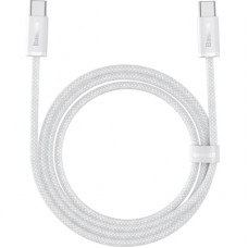 Дата кабель USB-C to USB-C 2.0m 5A White Baseus (CALD000302)