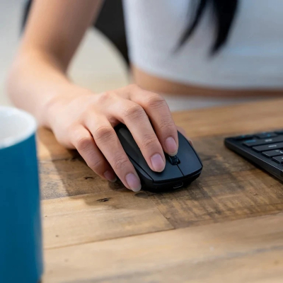 Мишка Jlab GO Mouse Wireless/Bluetooth Black (IEUMGOMOUSERBLK124)