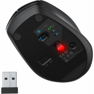 Мишка Jlab GO Mouse Wireless/Bluetooth Black (IEUMGOMOUSERBLK124)