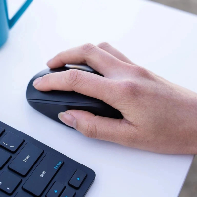 Мишка Jlab GO Mouse Wireless/Bluetooth Black (IEUMGOMOUSERBLK124)