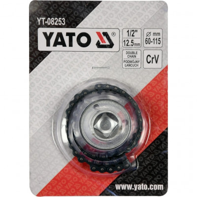 Автомобільний зйомник Yato масляного фільтру 50-120 мм (YT-08253)