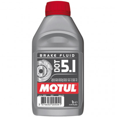 Гальмівна рідина MOTUL DOT 5.1 Brake Fluid 1 л (807001)