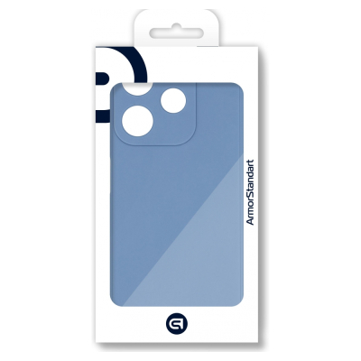 Чохол до мобільного телефона Armorstandart Matte Slim Fit Tecno Spark 10 4G (KI5q) Camera cover Light Blue (ARM69071)