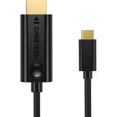 Кабель мультимедійний USB-C to HDMI 3.0m USB 3.1 Thunderbolt 3 Choetech (XCH-0030)