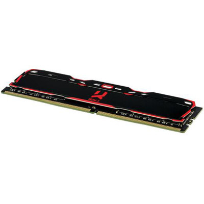 Модуль пам'яті для комп'ютера DDR4 16GB 3200 MHz IRDM X Black Goodram (IR-XL3200D464L16S/16G)