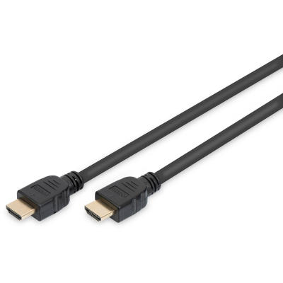 Кабель мультимедійний HDMI to HDMI 2.0m Digitus (AK-330124-020-S)