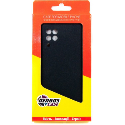 Чохол до мобільного телефона Dengos Carbon Samsung Galaxy M22 black (DG-TPU-CRBN-130)