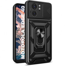 Чохол до мобільного телефона BeCover Military Motorola Edge 40 Black (710136)