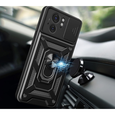 Чохол до мобільного телефона BeCover Military Motorola Edge 40 Black (710136)